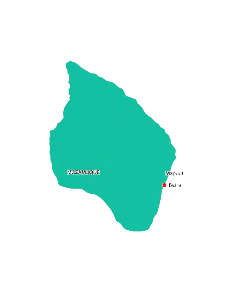 Map of Mozambique